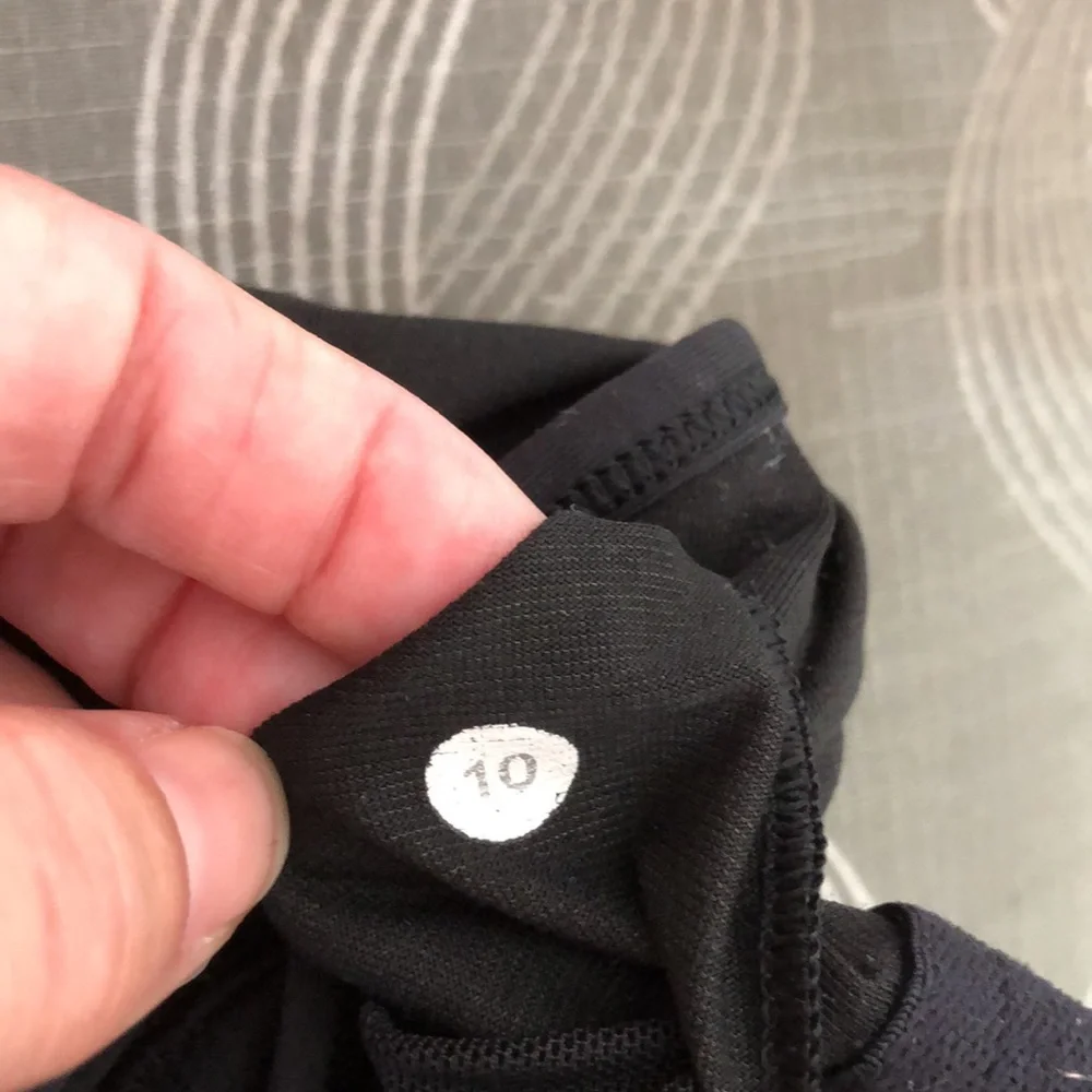 lululemon athletica Black Racerback Tank